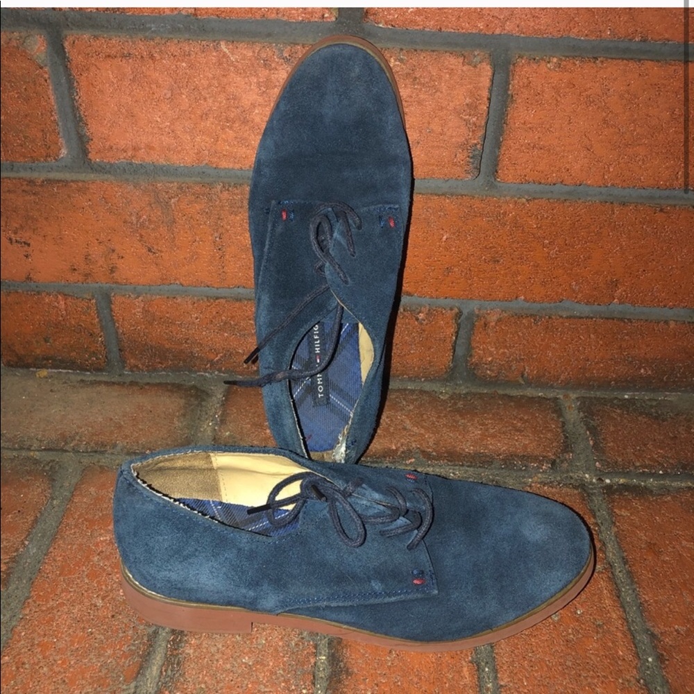 Blue Suede Loafers